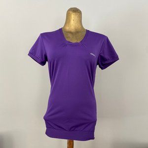 Purple athletic T-shirt